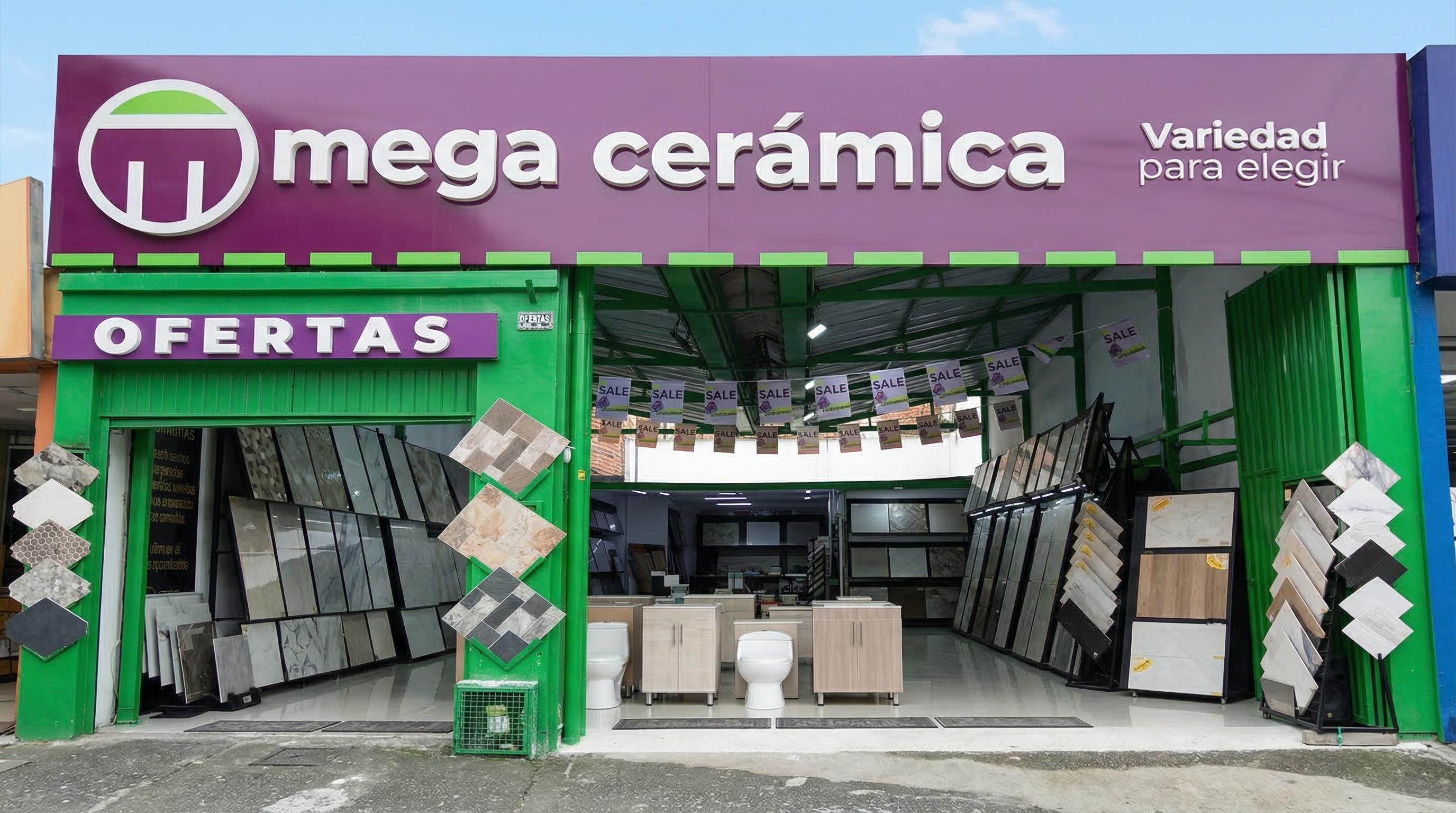 Tienda Megaceramica - Pisos, porcelanatos y enchapes en Bucaramanga